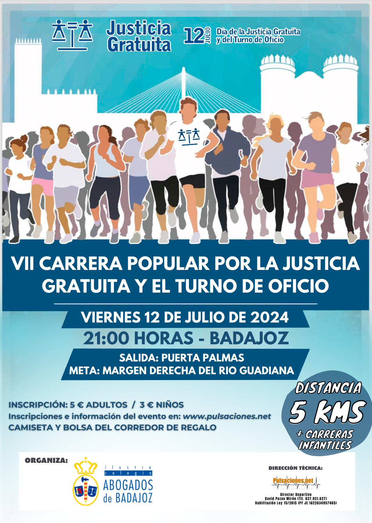 VII Carrera Popular Día Por la Justicia Gratuita y el Turno de Oficio