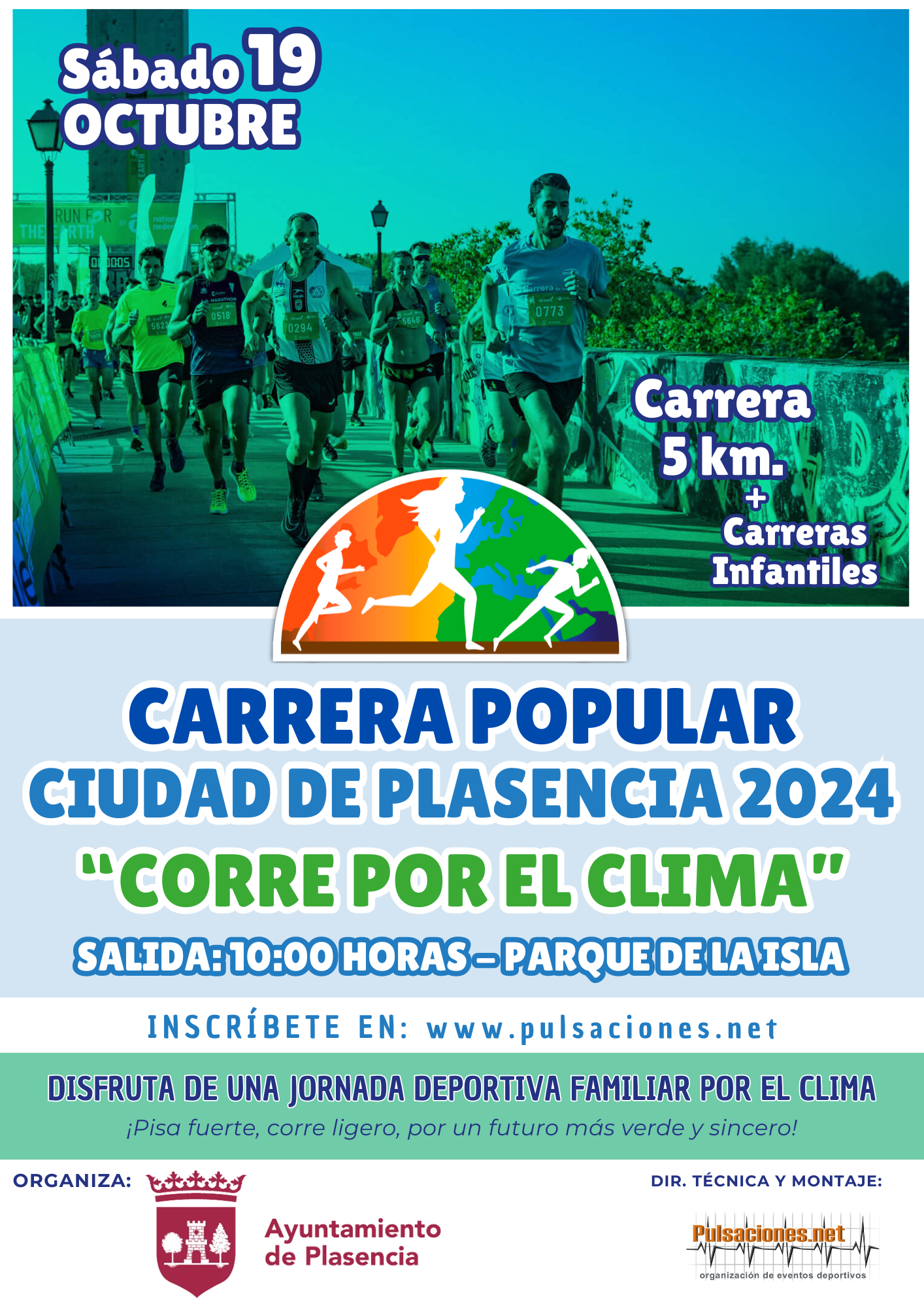 Carrera Popular Ciudad de Plasencia 2024 "Corre por el Clima"