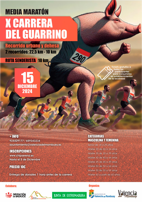 Media Maratón X Carrera del Guarrino